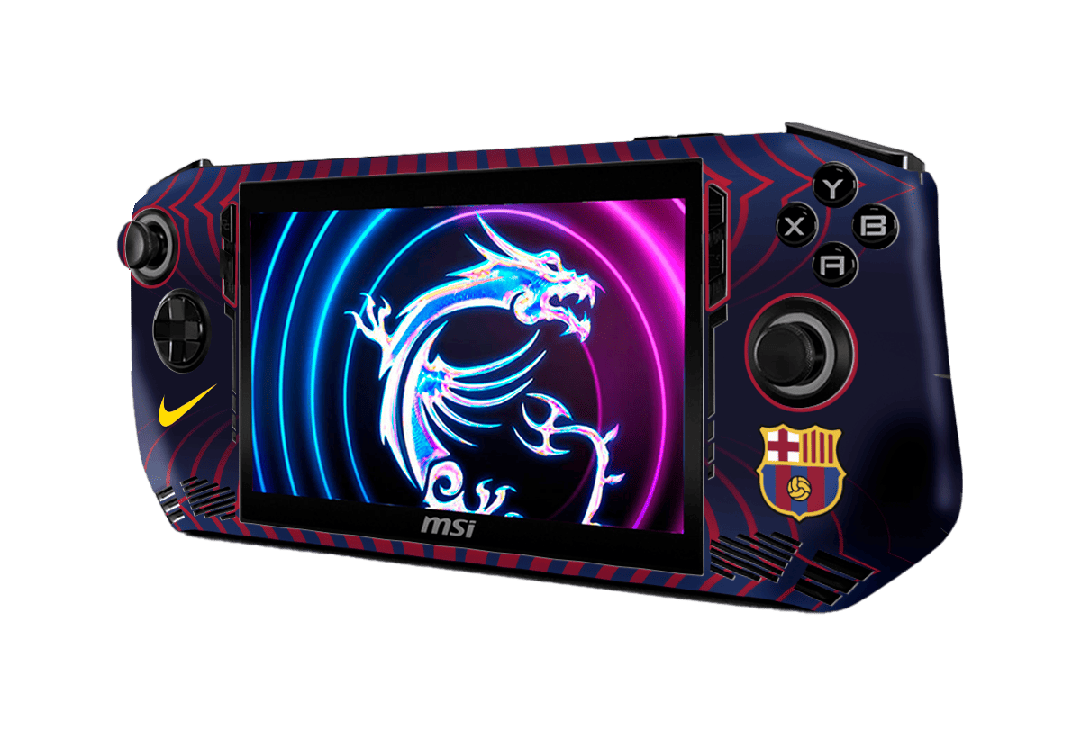 Skin para MSI Claw A1M edición FC Barcelona – Xonebrand