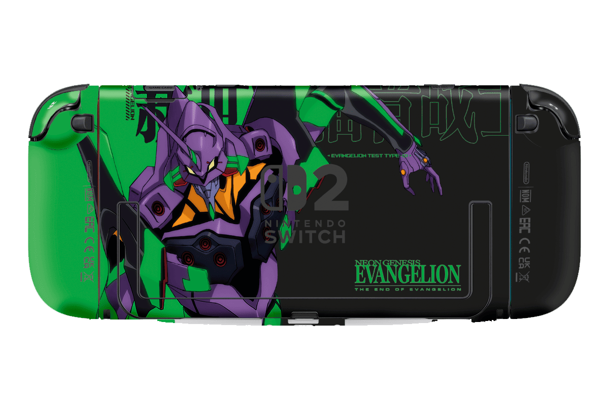 Evangelion Eva 01 Skin Nintendo Switch 2 (2025) Xonebrand