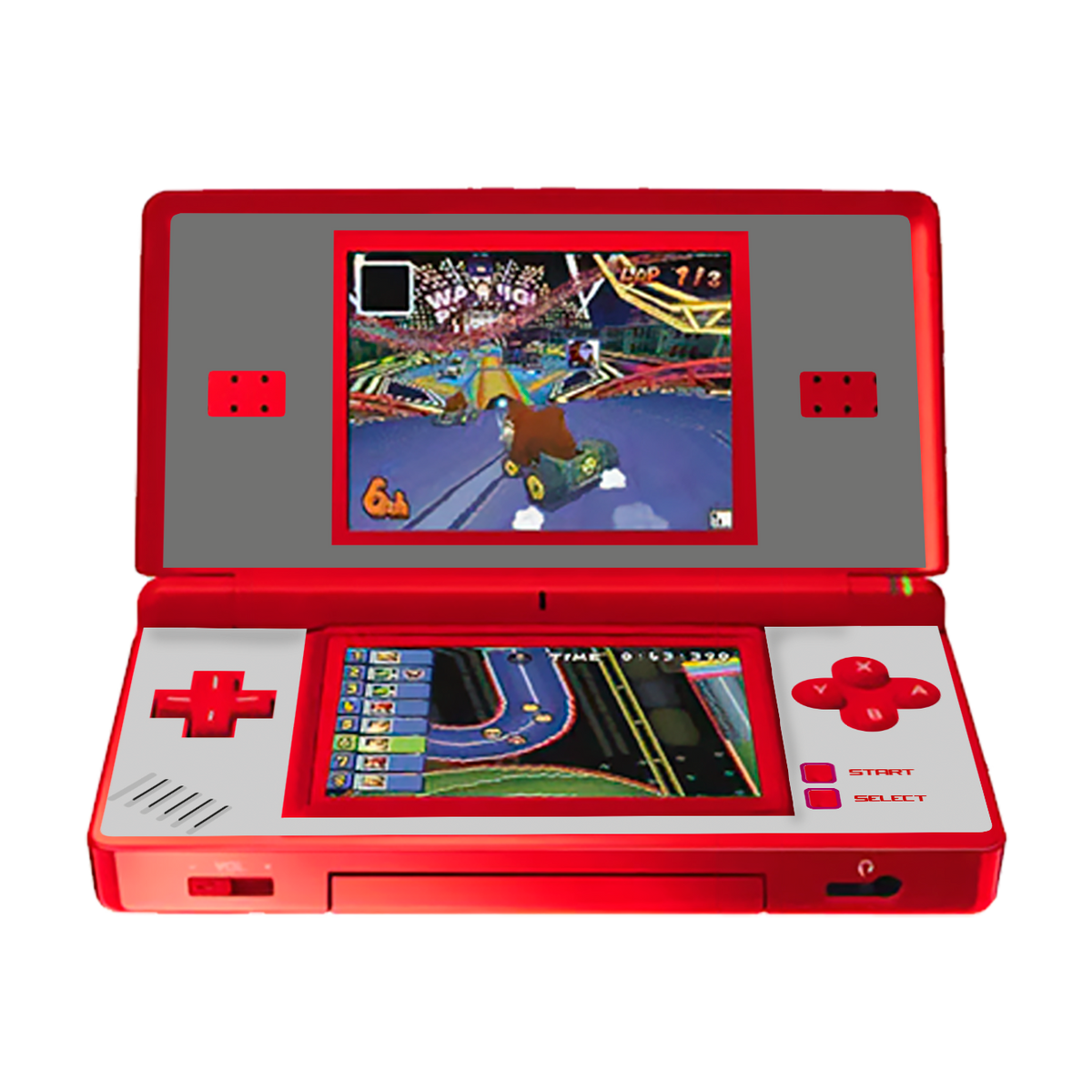 GameBoy Skin Nintendo DS Lite Xonebrand