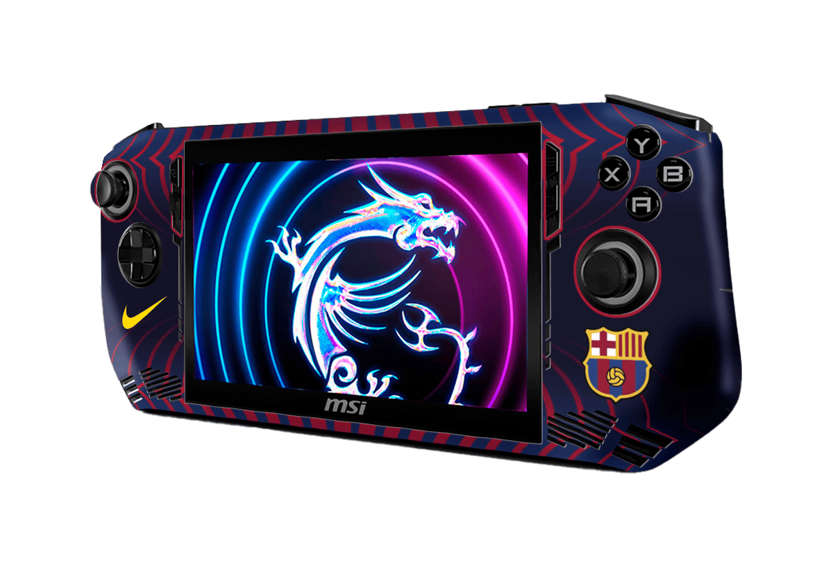 FC Barcelona MSI Claw A1M Skin