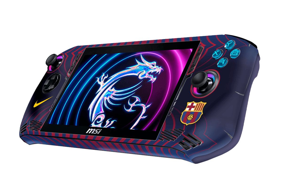 Skin para MSI Claw A1M edición FC Barcelona – Xonebrand