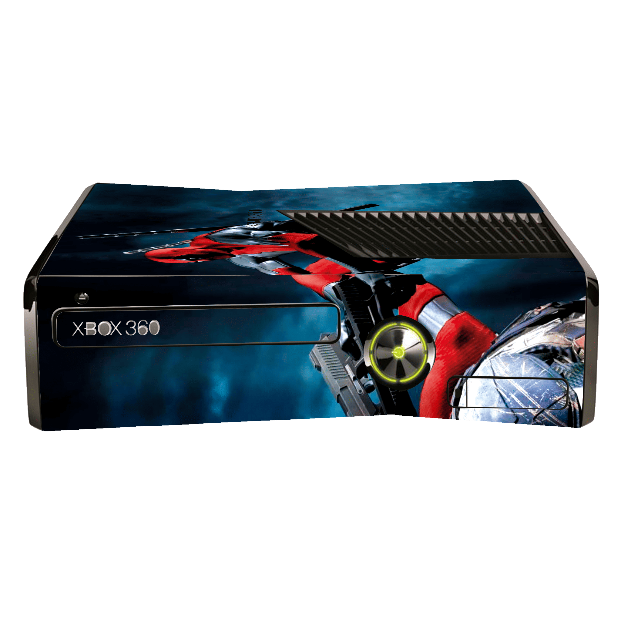 Deadpool Skin Xbox 360 Slim Xonebrand