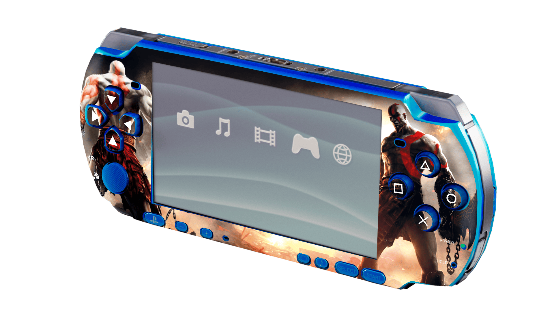 God of War Skin Playstation Portable (PSP) Xonebrand
