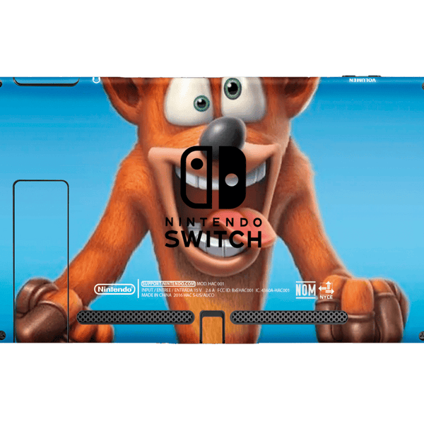 Crash Team Skin Nintendo Switch (2017) Xonebrand