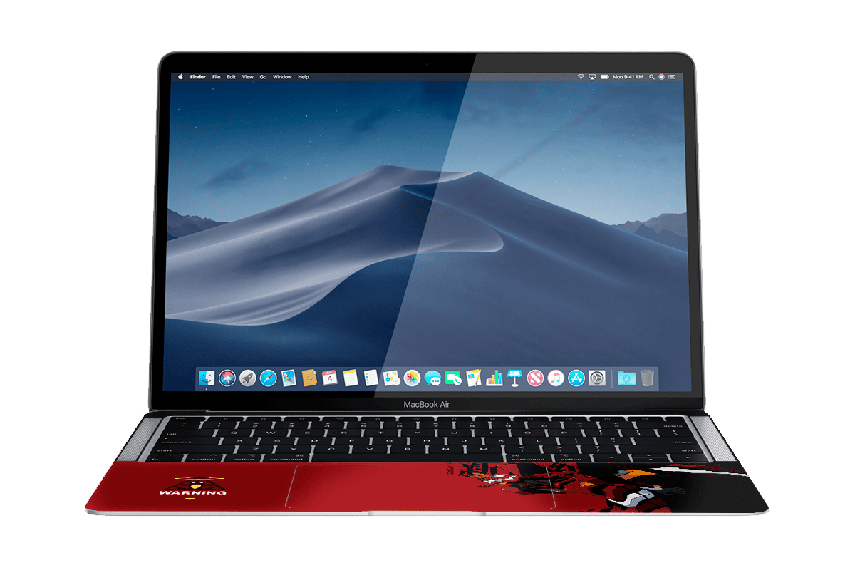 Evangelion eva 02 Skin Mackbook Air 13"