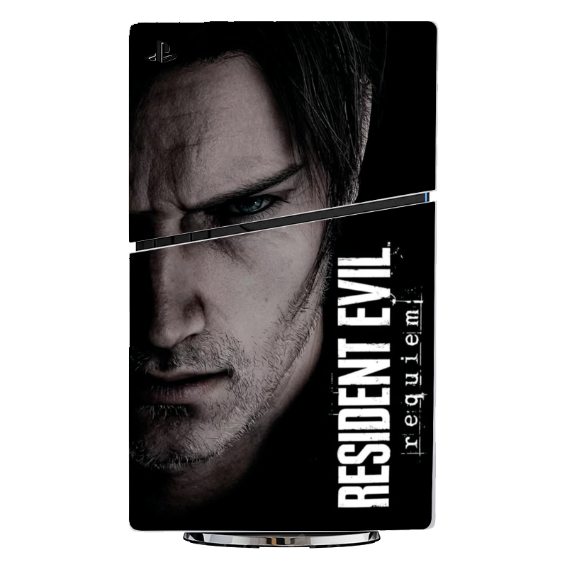 Resident Evil Requiem Skin Playstation 5 Slim Xonebrand