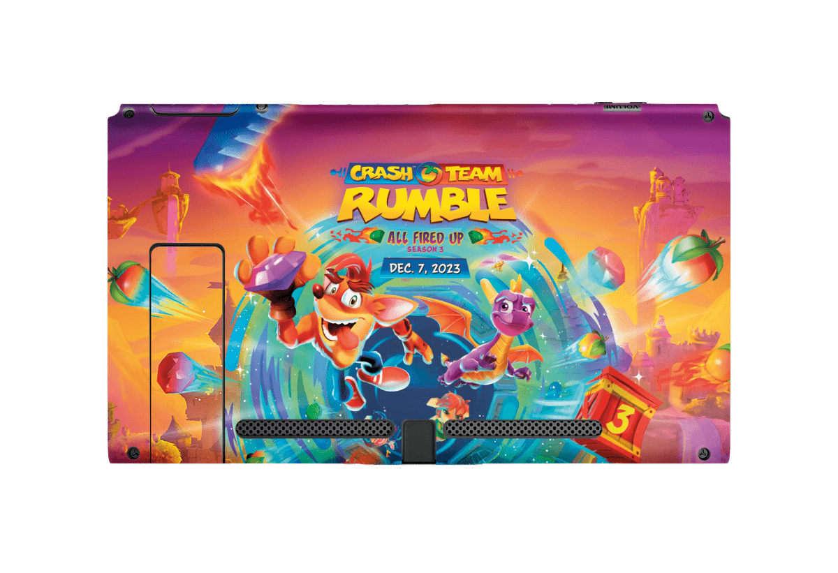 Crash Rumble Nintendo Switch Skin