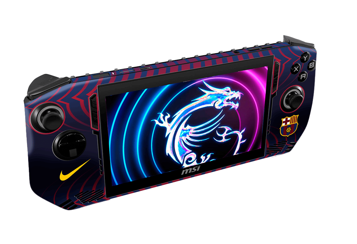 FC Barcelona MSI Claw A1M Skin