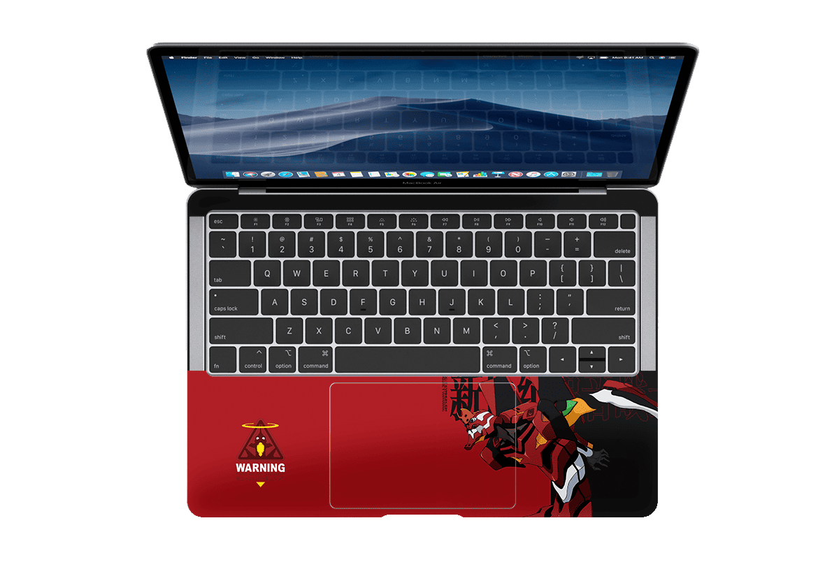 Evangelion eva 02 Skin Mackbook Air 13" Xonebrand