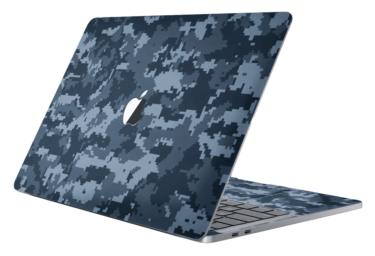 Camuflado Azul Skin Mackbook Pro 15"