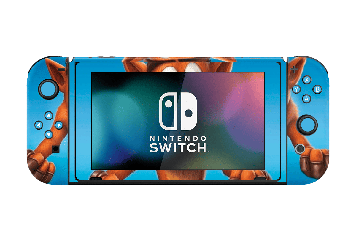 Crash Team Skin Nintendo Switch (2017) Xonebrand