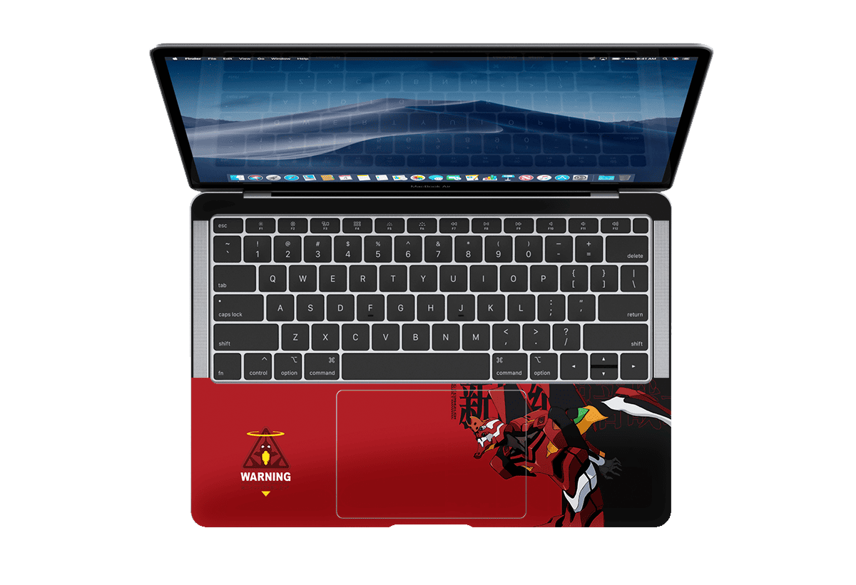 Evangelion Eva-02 Apple MacBook Air Skin