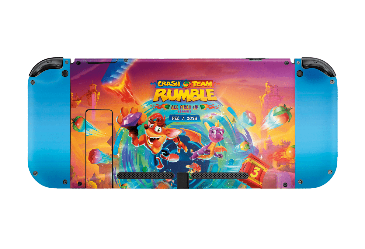 Crash Rumble Nintendo Switch Skin