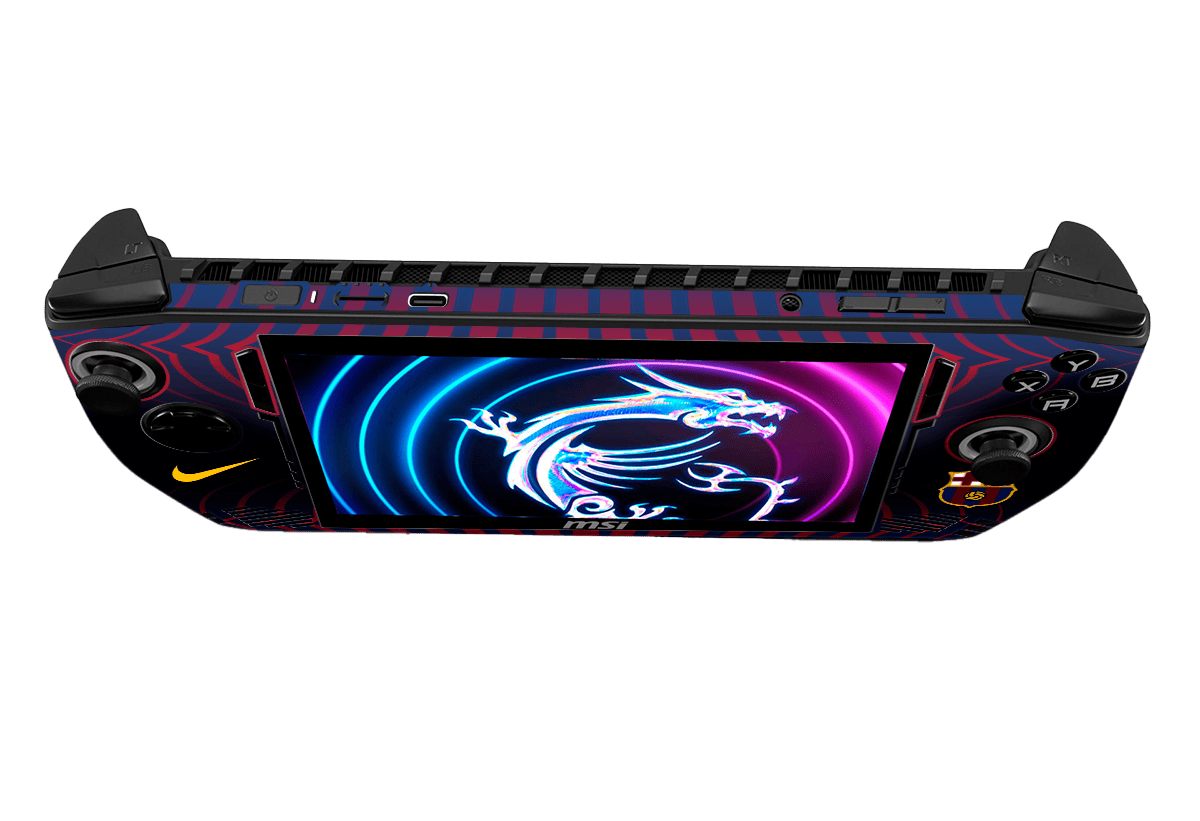 FC Barcelona MSI Claw A1M Skin