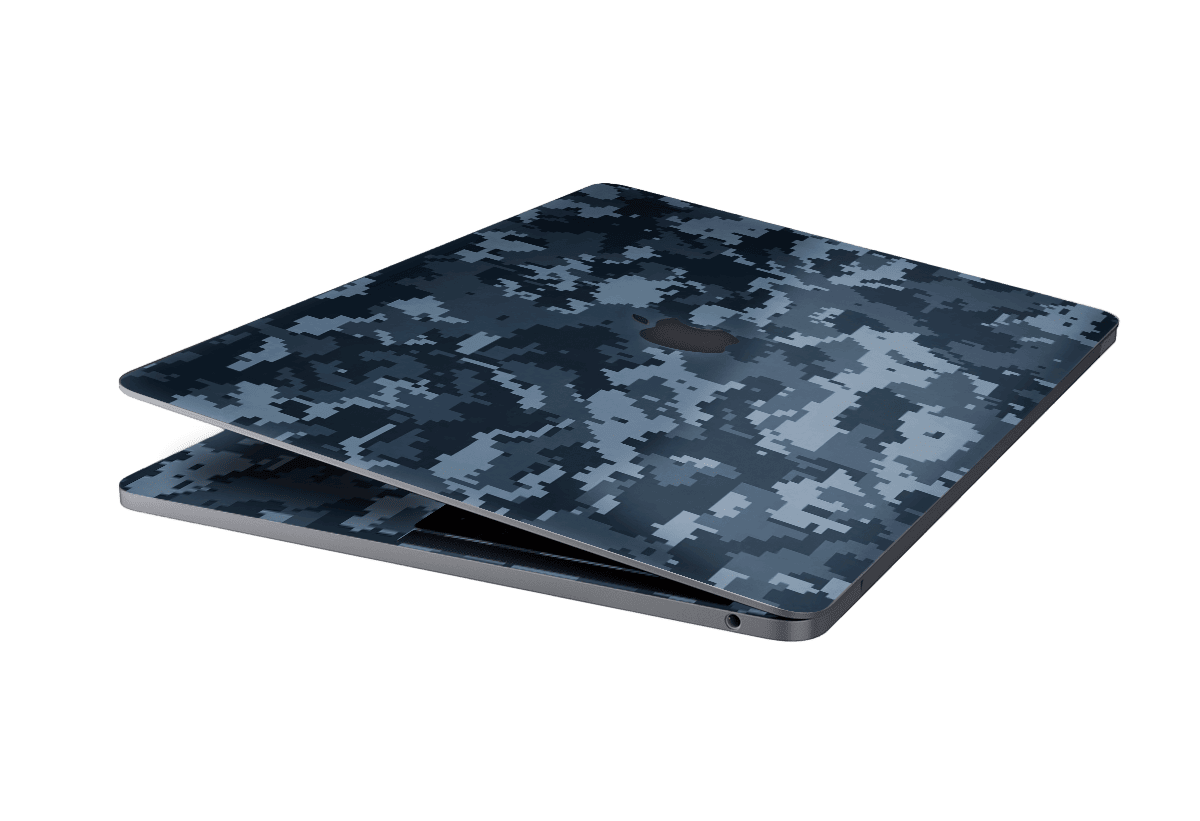 Camouflage Navy Apple MacBook Pro Skin