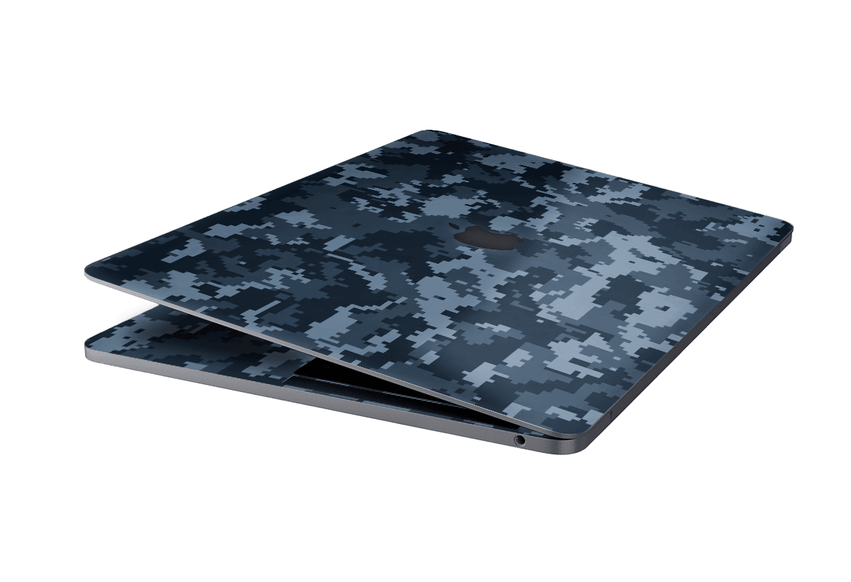 Camuflado Azul Skin Mackbook Pro 15"