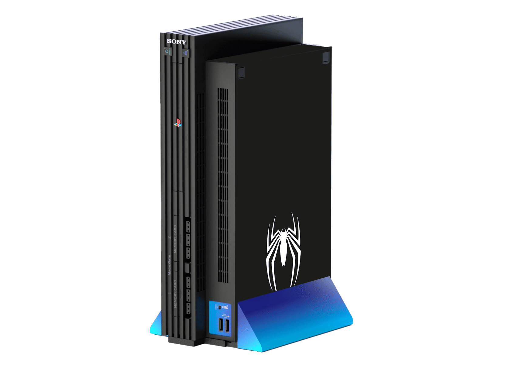 Spiderman 2 PS2 Fat Bundle Skin