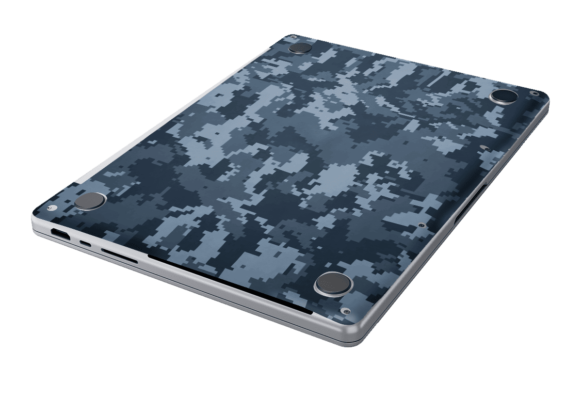 Camouflage Navy Apple MacBook Pro Skin