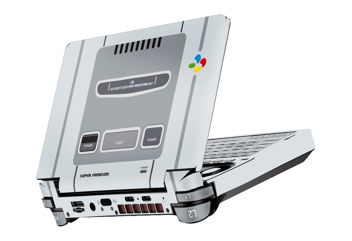 Famicom GPD Win Mini 2023 Skin Xonebrand