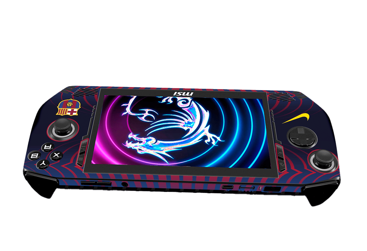 Skin para MSI Claw A1M edición FC Barcelona – Xonebrand