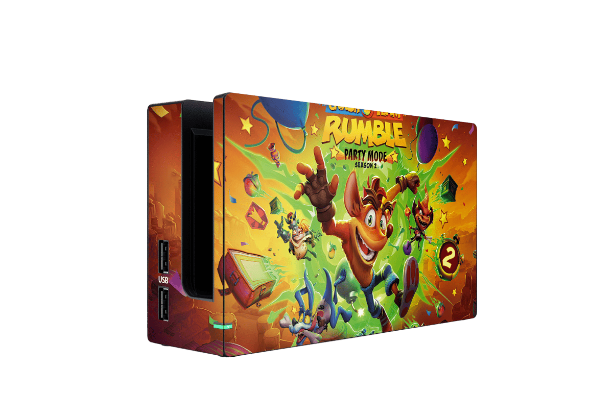 Crash Team Skin Nintendo Switch (2017) Xonebrand