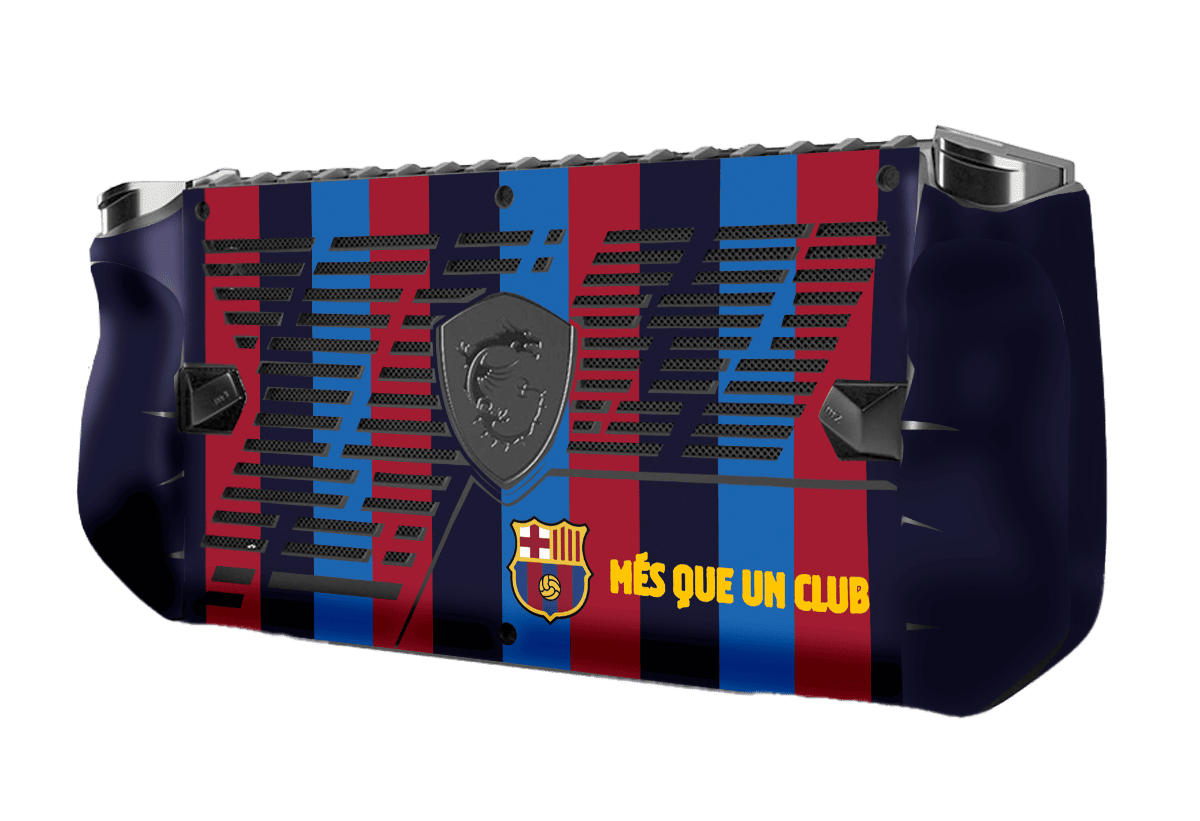 Skin para MSI Claw A1M edición FC Barcelona – Xonebrand