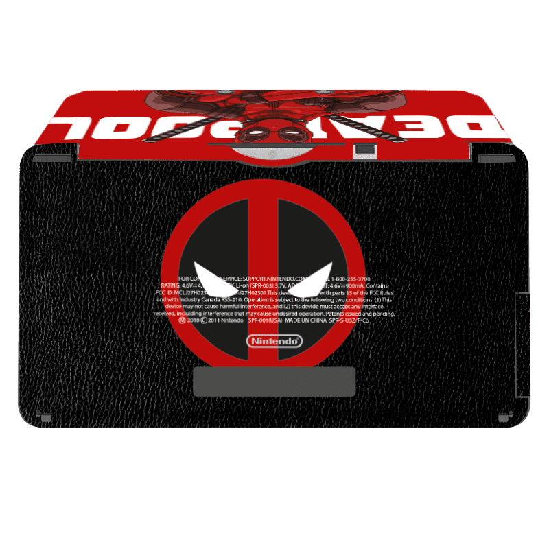 Deadpool Nintendo 3DS Skin