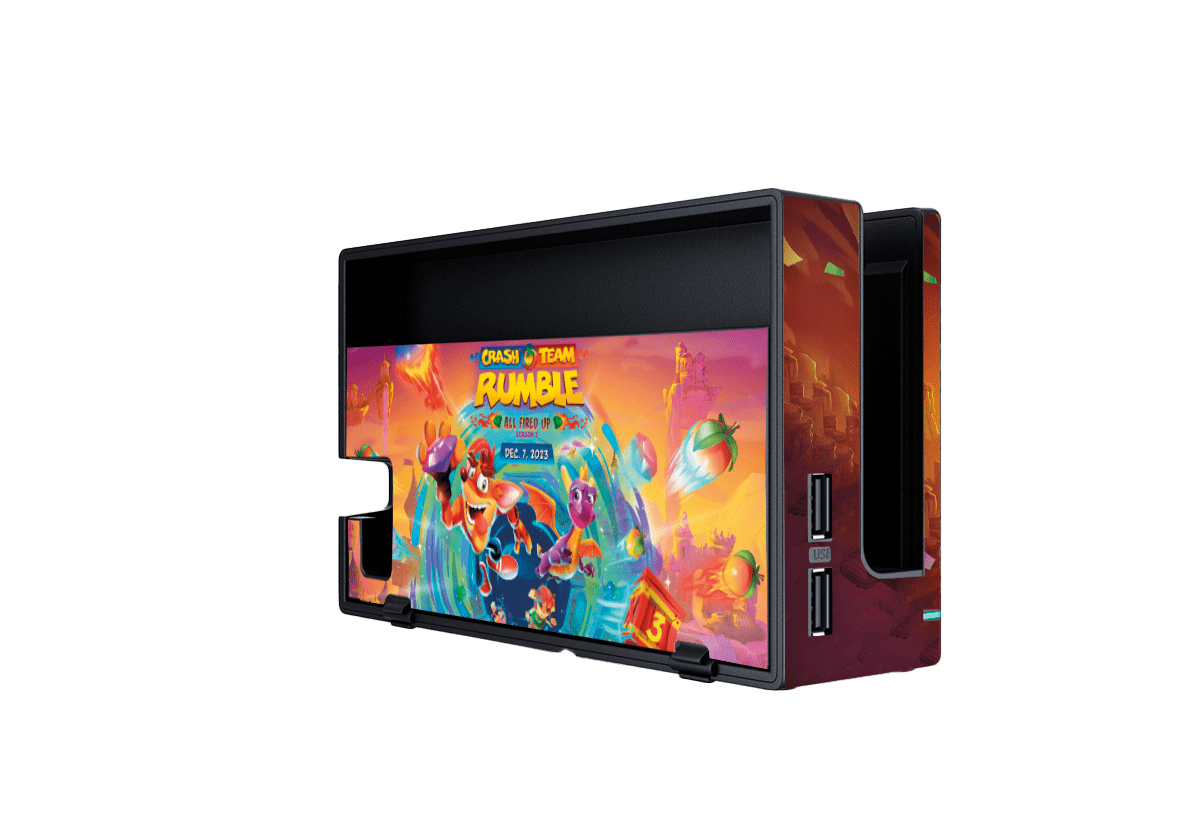 Crash Rumble Nintendo Switch Skin