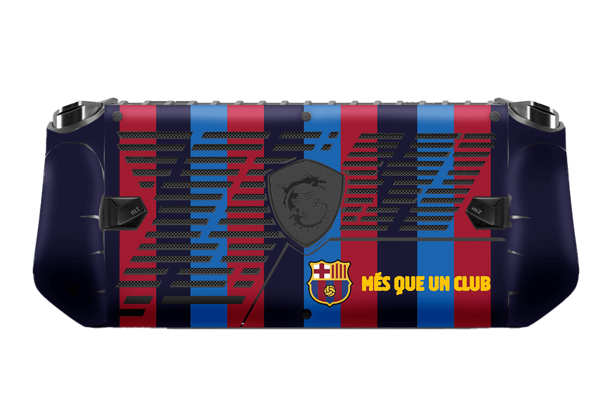 FC Barcelona MSI Claw A1M Skin