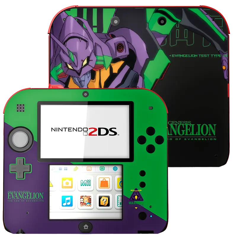 Skin para Nintendo 2Ds edición Evangelion eva 01 – Xonebrand