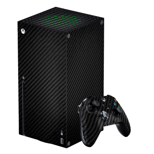 Fibra Carbono Negro Skin Xbox Series X