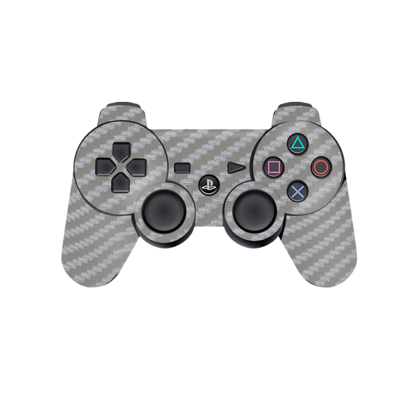 Fibra Carbono Gris Skin Playstation 3 Slim