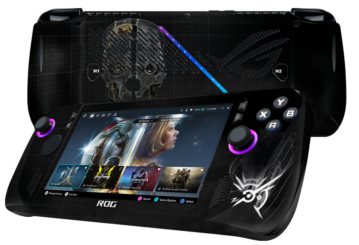 Dishonred Skin Asus Rog Ally X Xonebrand