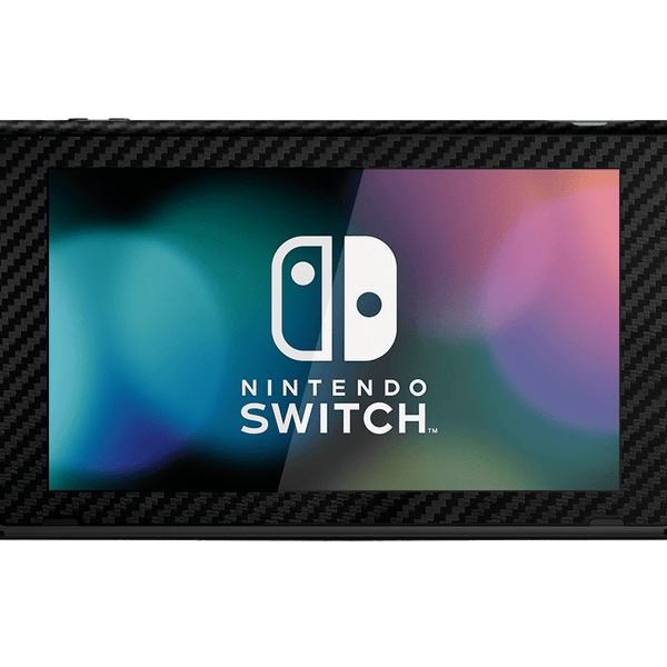 Black Carbon Fiber Skin Nintendo Switch (2017)