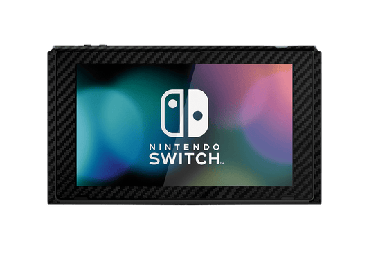 Fibra Carbono Negro Skin Nintendo Switch (2017)
