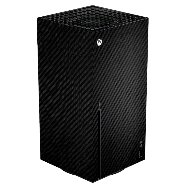 Fibra Carbono Negro Skin Xbox Series X