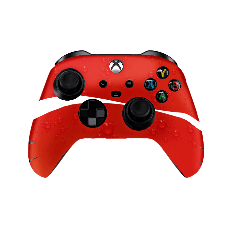 Coca-Cola Style Xbox Series X Skin Xonebrand