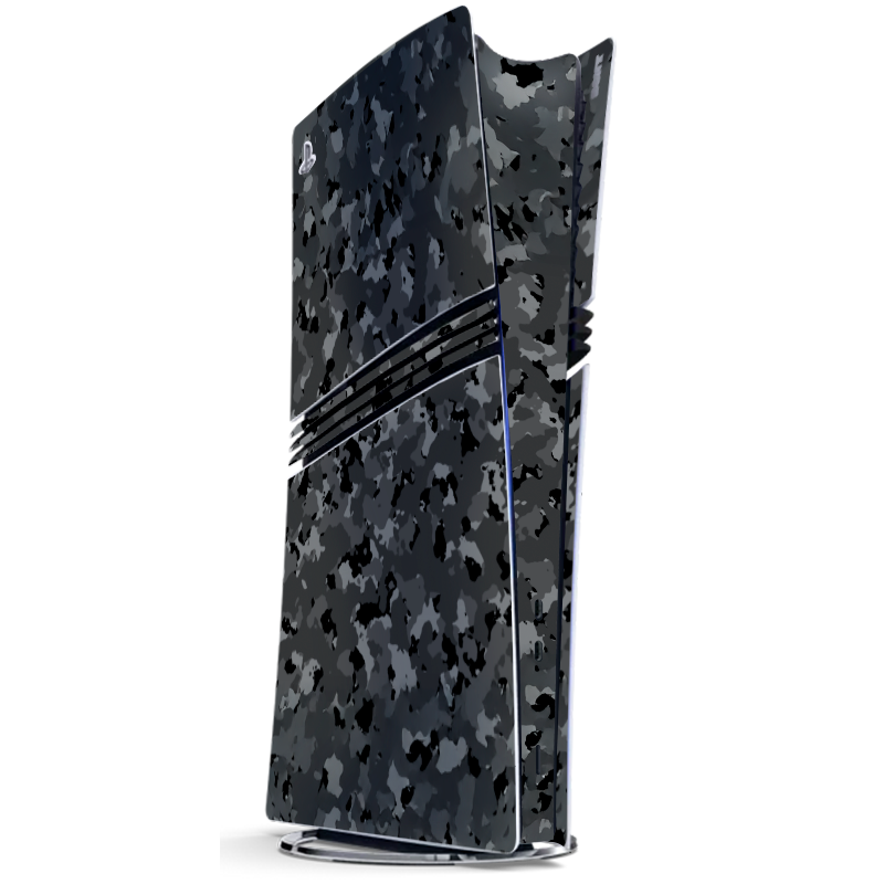 Camuflado Negro Skin Playstation 5 Pro Xonebrand