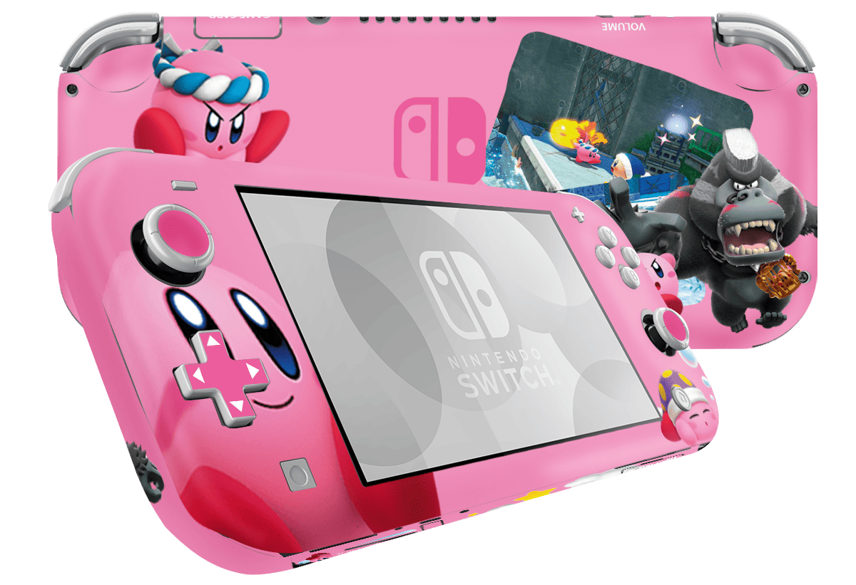 Kirby Skin Nintendo Switch Lite Xonebrand