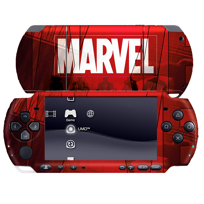 Marvel PSP portátil para juegos Bundle Skin