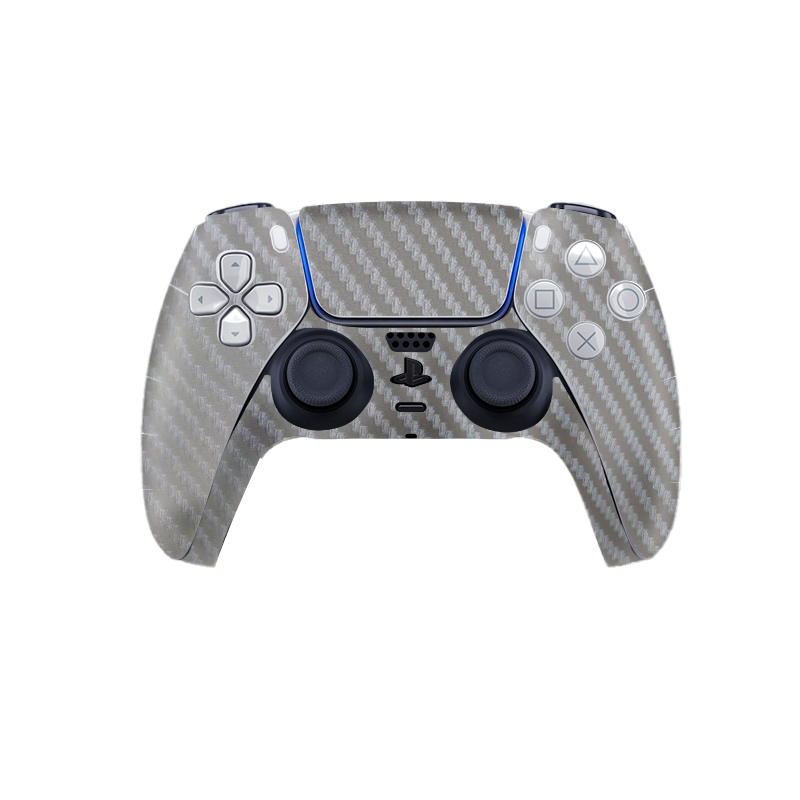 Fibra Carbono Gris Skin Playstation 5 Slim