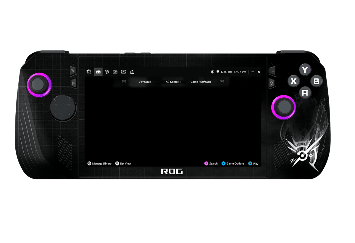 Dishonred Skin Asus Rog Ally X Xonebrand