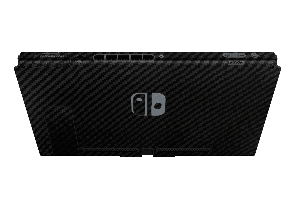 Fibra Carbono Negro Skin Nintendo Switch (2017) Xonebrand