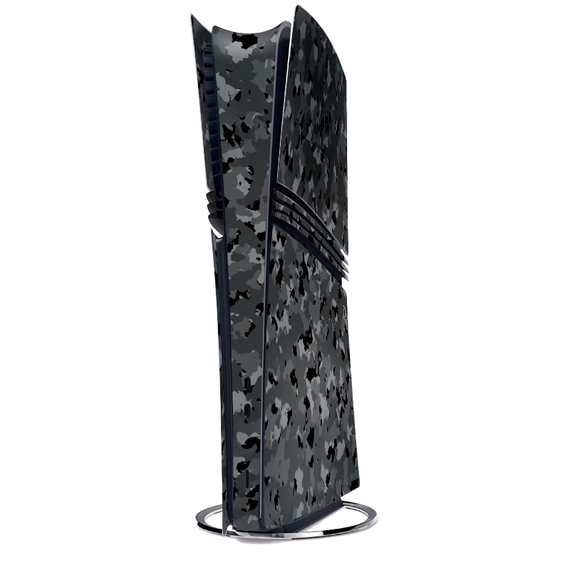 Camuflado Negro Skin Playstation 5 Pro Xonebrand