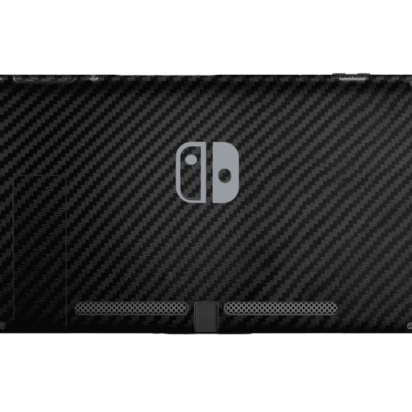 Black Carbon Fiber Skin Nintendo Switch (2017)