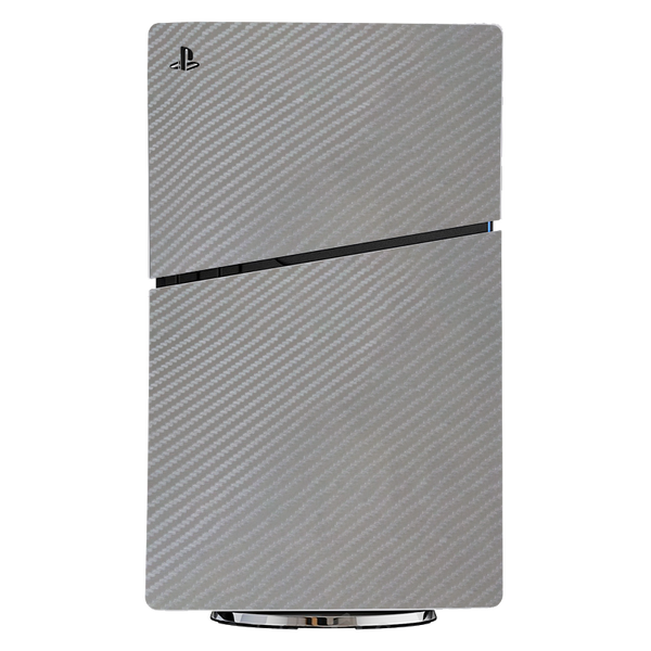 Fibra Carbono Gris Skin Playstation 5 Slim