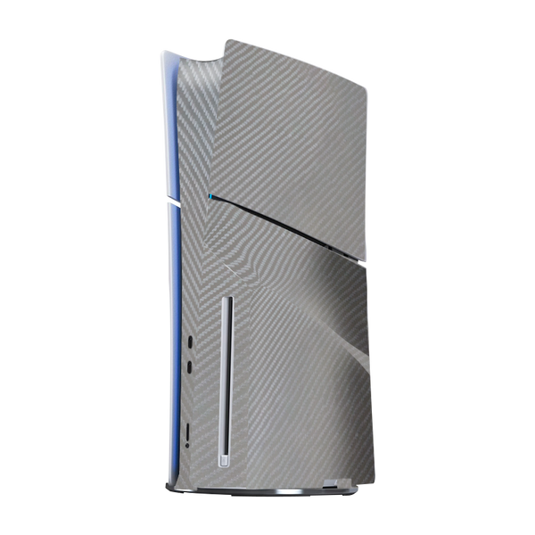 Fibra Carbono Gris Skin Playstation 5 Slim