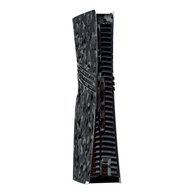 Camuflado Negro Skin Playstation 5 Pro Xonebrand