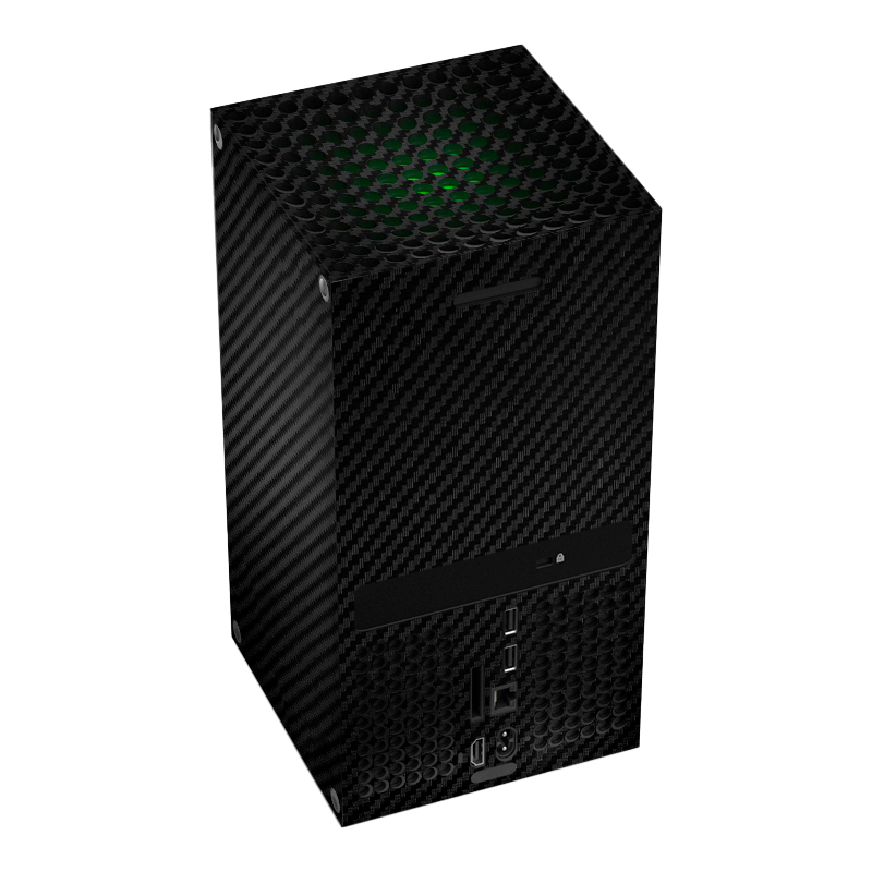 Fibra Carbono Negro Skin Xbox Series X