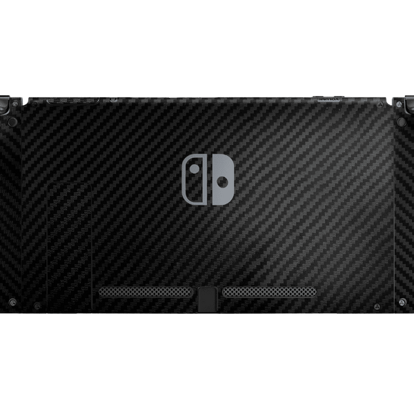 Black Carbon Fiber Skin Nintendo Switch (2017)